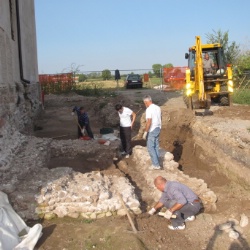 Scavi in corso a San Pancrazio di Mezzane a Calvisano